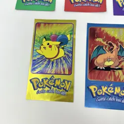Pokemon Topps TV Animation Edition Series 2 Jumbo Holo Cards Complete Set Of 5 - Image 4