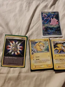 Pokemon Clefairy 094/088 Holo Card Oop Card + 4 Addition Cards Rare Card Lot - Image 3