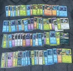 Lot of 100 Pokemon Promo Cards Cosmos Holo - Image 1