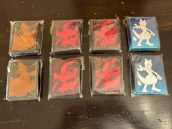 Pokemon TCG Card Sleeve 2019-2021 Packs Lot Of 8 - Image 1
