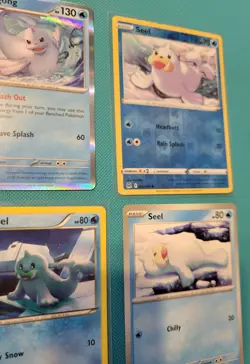 Pokemon TCG Seel & Dewgong Lot: 8 Card Collection Set - Image 4