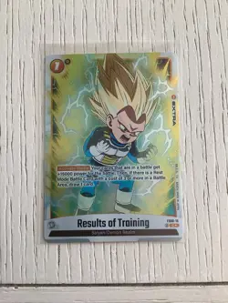 Dragon Ball Fusion World Card Results of Training C FS08-15 English - Image 1