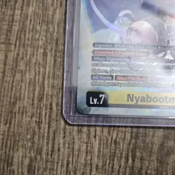 Digimon Card Game Nyabootmon (Alternate Art) Super Rare Cyber Eden BT22-042 SR - Image 5