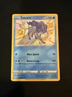 Suicune SV022/SV122 Shining Fates: Shiny Vault Holo Card Pokemon TCG NM - Image 1