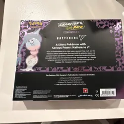 Pokemon TCG Champion's Path Hatterene V Collection Kit Promo Card English - Image 3