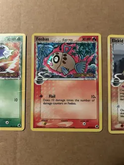 Pokemon Delta Species Stamped Reverse Holos Lot of 3 cards (Damaged) - Image 3