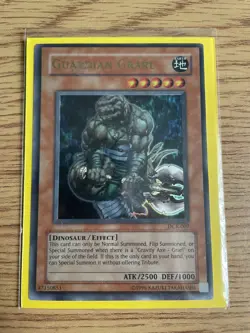 Yu-gi-oh Guardian Grarl DCR-EN007 Ultra Rare Unlimited Edition NM card - Image 3
