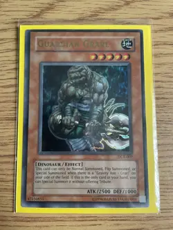 Yu-gi-oh Guardian Grarl DCR-EN007 Ultra Rare Unlimited Edition NM card - Image 4