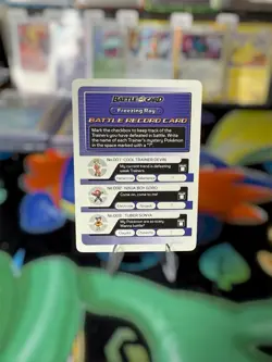 Pokemon 2003 Battle e Card Lot | Tuber Sonya, Record Card, Picnicker Renee - Image 3