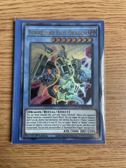 Yu-gi-oh Borreload Riot Dragon BODE-EN036 Ultra Rare 1st Edition NM card - Image 5