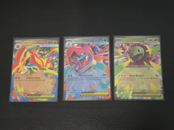 Ascended Heroes 3 Card Ex Lot - Black Star Promo - Image 1