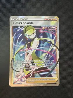 Pokemon Card Elesa's Sparkle 260/264 Ultra Rare Full Art Near Mint - Image 1