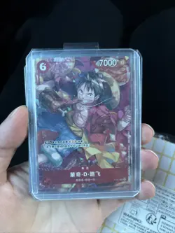 One Piece Card Game 2023 Chinese New Year Red Packet Monkey D. Luffy P-001 Promo - Image 1