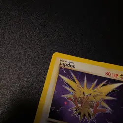 Pokemon TCG Zapdos 15/62 Fossil Unlimited Holo Rare Card - Image 2