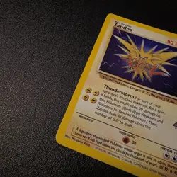 Pokemon TCG Zapdos 15/62 Fossil Unlimited Holo Rare Card - Image 4
