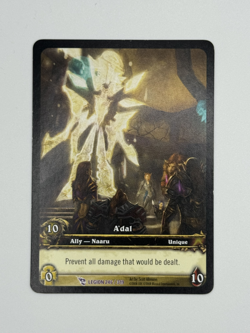 World of Warcraft TCG Legion 246/319 Extended Art A’dal - Image 1