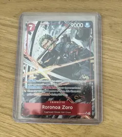 Bandai One Piece Card Game Roronoa Zoro EB04-007 ALT ART - Image 1