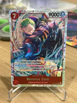 Bandai One Piece Roronoa Zoro EB04-007 Character Holo 9000 Power Cost 7 ENG - Image 1
