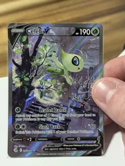 Pokemon TCG - Celebi V Alternate Full Art 245/264 - SWSH Fusion Strike - NM - Image 1