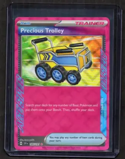 Precious Trolley 185/191 ACE SPEC Rare - Surging Sparks - Pokemon TCG - Image 1