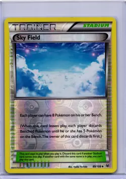 Pokemon Sky Field reverse holo 89/108 Roaring Skies MP/HP - Image 1