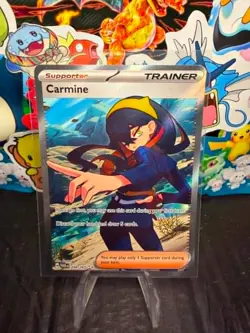 Carmine 204/167 - Twilight Masquerade - Pokemon TCG - NM - Image 1