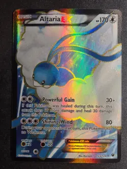 Altaria EX 123/124 NM Fates Collide Ultra Rare Pokemon - Image 1