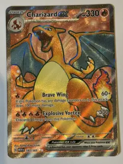Pokemon TCG Charizard ex Scarlet & Violet-151 183/165 Holo Ultra Rare NM/M - Image 1