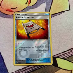 Rescue Stretcher 130/145 Uncommon Guardians Rising Pokemon Reverse Holo LP - Image 1