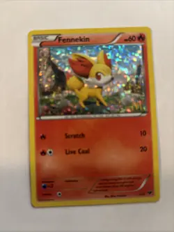 Fennekin 3/12 2013 McDonald's Exclusive Pokemon Card TCG Promo Holo Rare - Nm/LP - Image 1