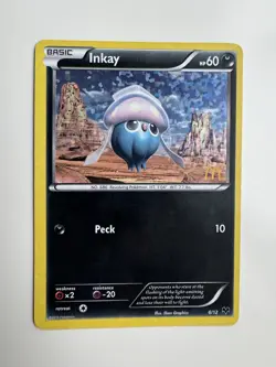 Pokemon Tcg Inkay 6/12 McDonalds's Holo 2014 Holo - Image 1