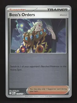 Boss's Orders 114/132 Uncommon Mega Evolution Pokemon Reverse Holo Near Mint - Image 1