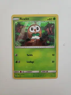 Rowlet - 1/12 - Pokemon McDonald's Promos Holo 2017 LP - Image 1