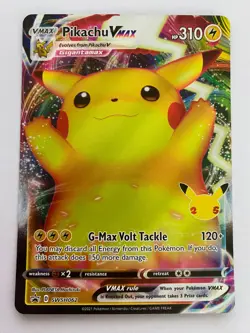 Pikachu VMAX - SWSH062 SWSH: Sword & Shield Promo Cards - Pokemon Card - NM - Image 1