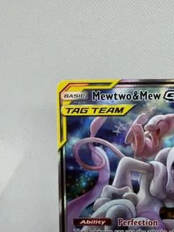 Pokemon TCG Mewtwo & Mew GX SM191 Sun & Moon Promo English NM - Image 2