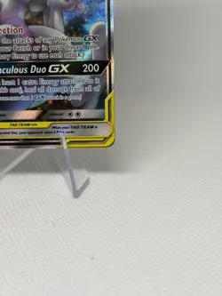 Pokemon TCG Mewtwo & Mew GX SM191 Sun & Moon Promo English NM - Image 4