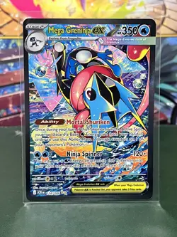 Mega Greninja EX SIR 116/086 Chaos Rising | Pokemon TCG English - Image 1