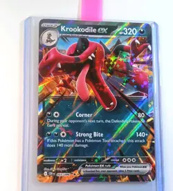 Krookodile Ex 055/086 Chaos Rising Holo Double Rare Pokemon TCG NM - Image 1