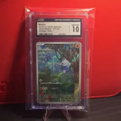 2024 Pokemon Meditite #111/102 Japanese Steller Miracle Art Rare CGC 10 GEM MINT - Image 1
