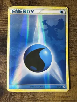 Pokemon TCG Water Energy Holo Card 90/95 Call Of Legends ENG - Image 1