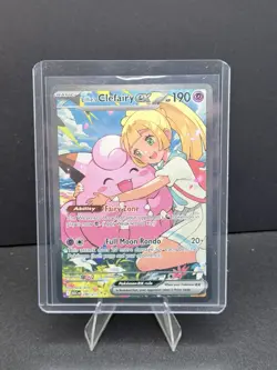 Pokemon TCG Lillie's Clefairy ex 280/217 Ascended Heroes SIR Near Mint - Image 1