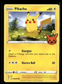 Pokemon TCG Trick or Trade #049/203 Pikachu - Image 1