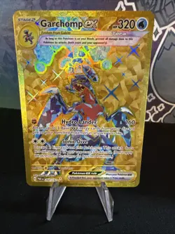 Garchomp ex 260/182 SV04: Paradox Rift Holo Pokemon TCG - Image 1