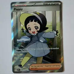 Poppy 220/197 SV03: Obsidian Flames Holo Full Art Ultra Rare English - Image 1