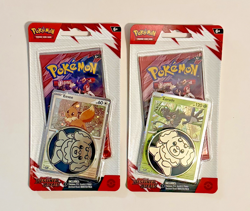 Pokemon Destined Rivals Single Blister Packs Eevee & Zarude - Sealed - Lot of 2 - Image 1