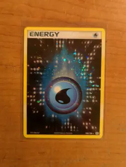 DOUBLE SWIRL Pokemon Water Energy Holo Card 103/106 Emerald 2005 LP+ - Image 1