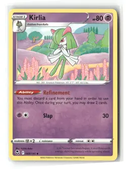 Kirlia Uncommon Silver Tempest 068/195 Pokemon Near Mint - Image 1