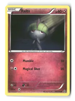 Ralts Common BREAKthrough 100/162 Pokemon Moderately Played - Image 1