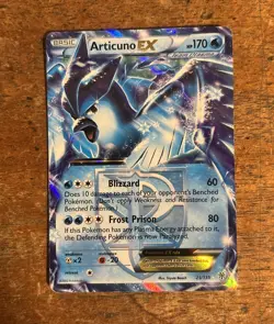 Pokemon Articuno EX 25/135 Plasma Storm Ultra Rare Holo 2012 Basic 170 HP - Image 1