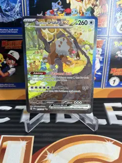 2024 Pokemon Twighlight Masquerade Bloodmoon Ursaluna ex SIR 216/167 NM-LP - Image 1